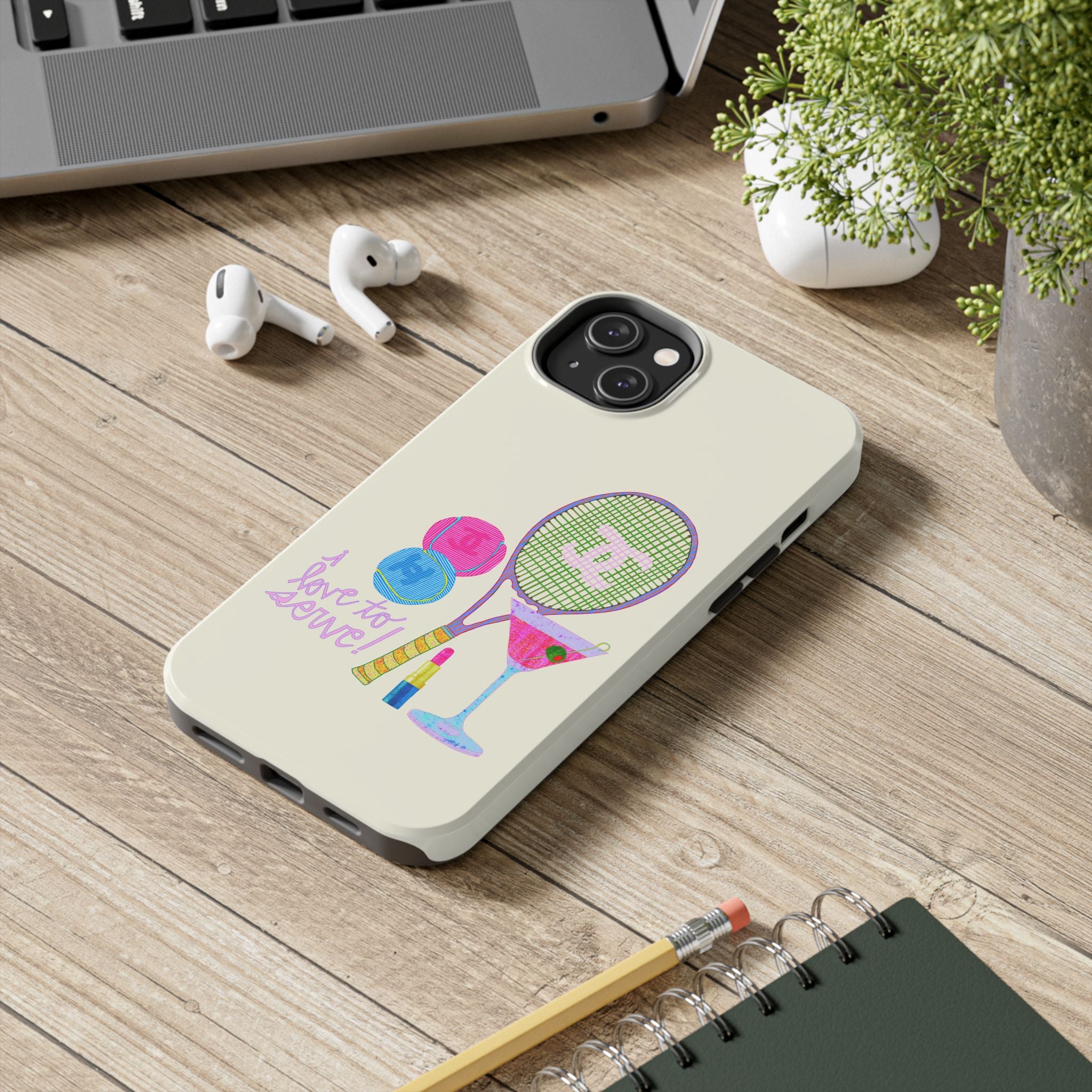 I Love to Serve Phone Case
