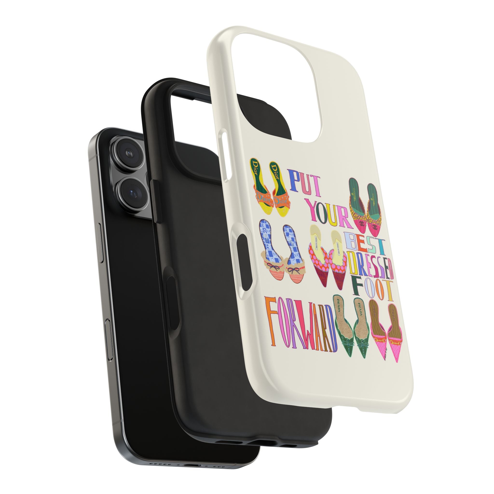 Best Dressed Foot Cream Phone Case