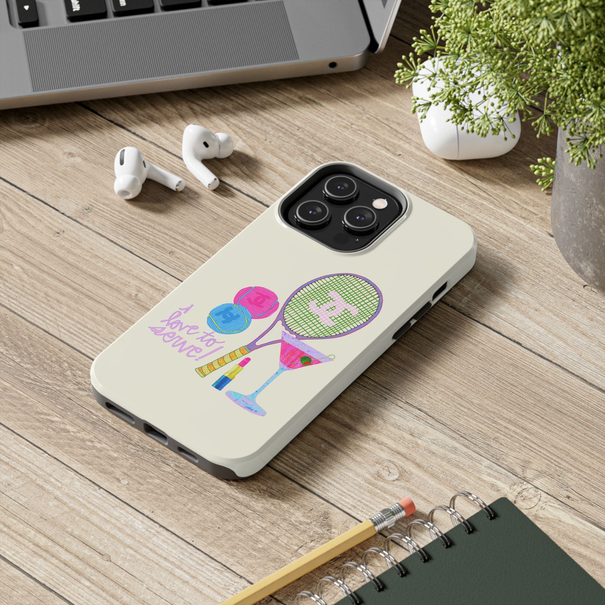 I Love to Serve Phone Case