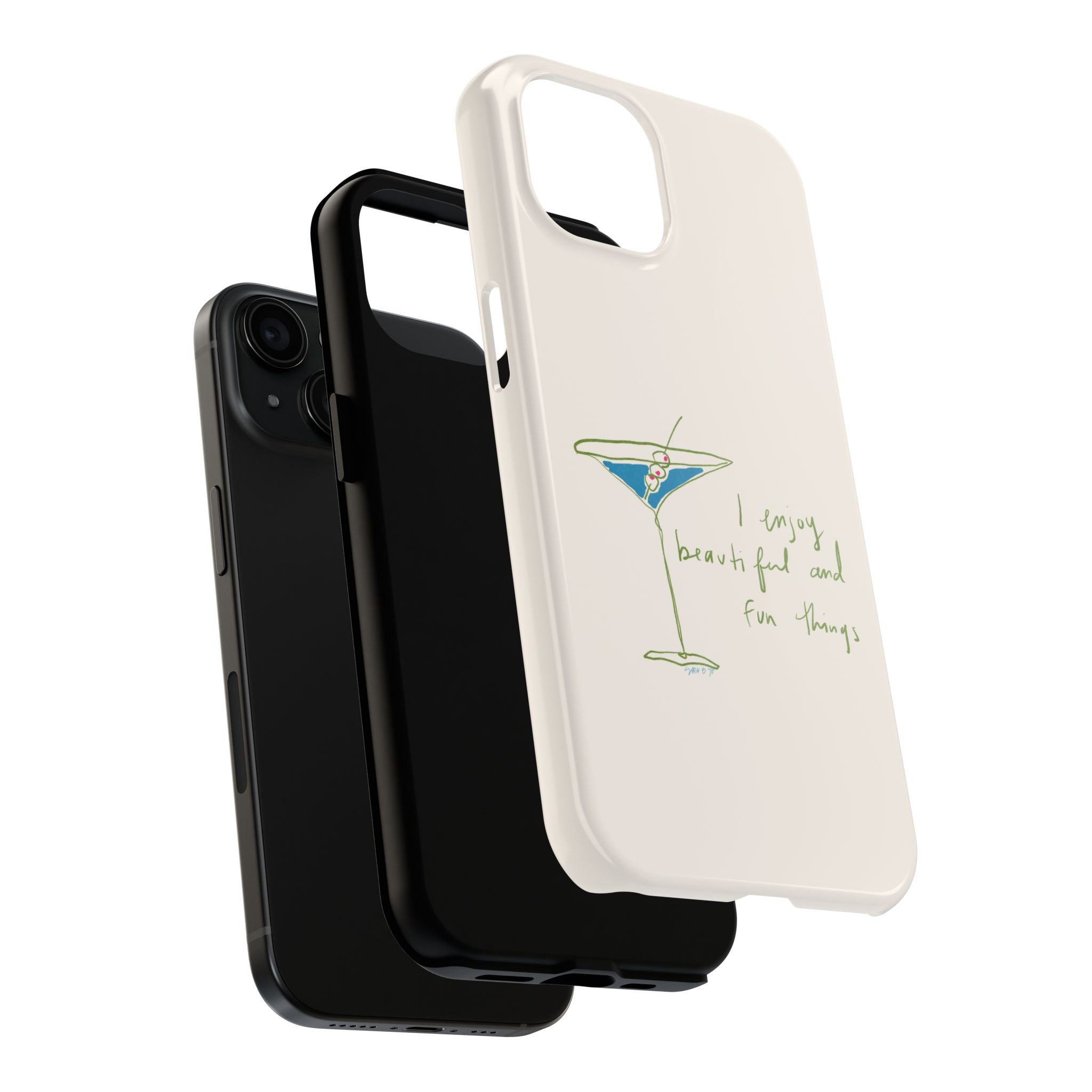 Beautiful & Fun Martini Phone Case