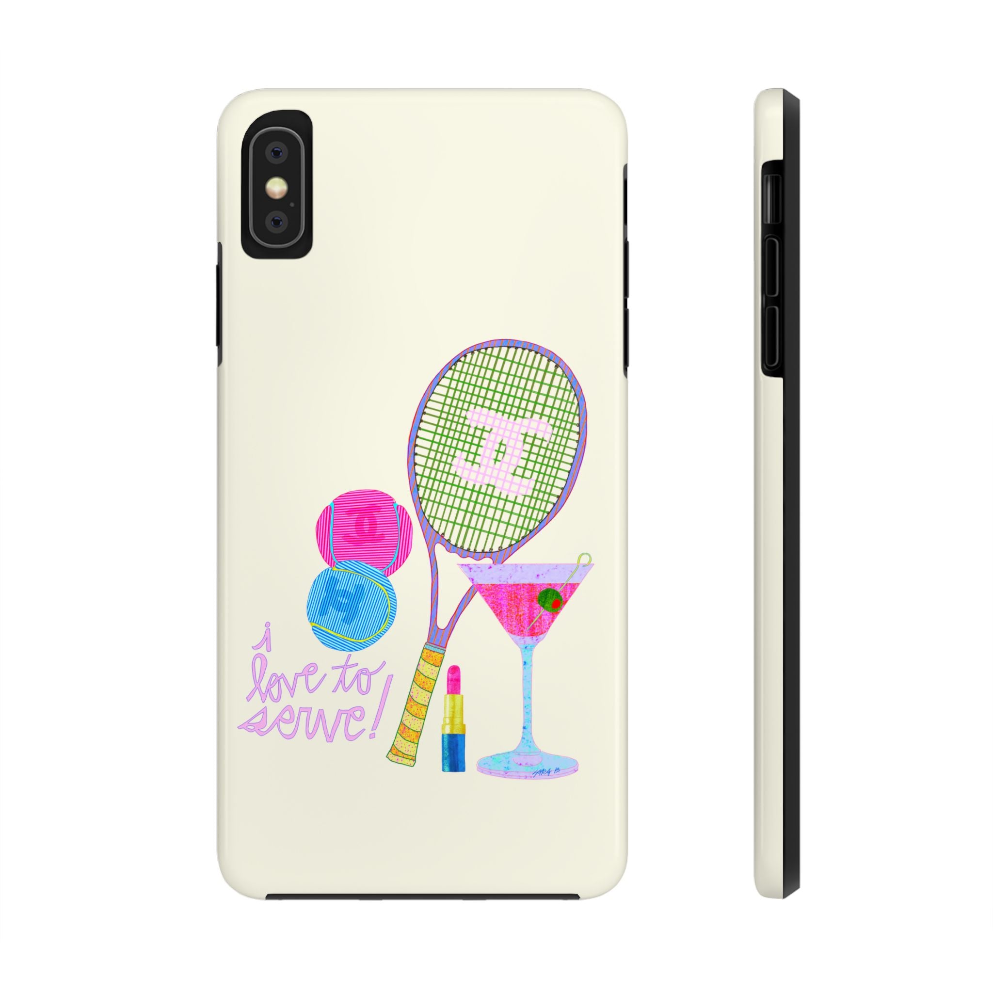I Love to Serve Phone Case