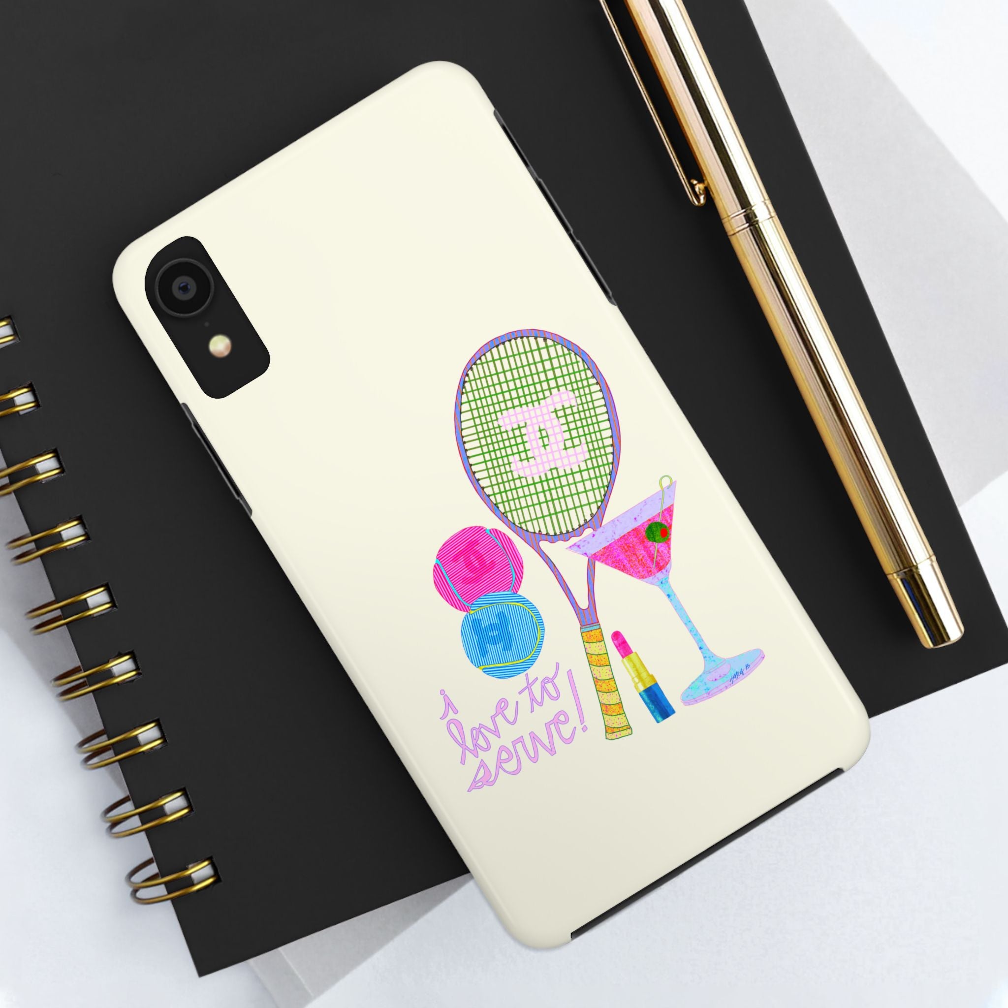 I Love to Serve Phone Case