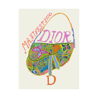 Manifesting Dior Art Print