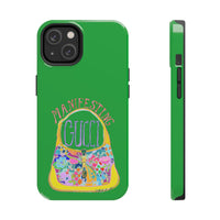 Manifesting Gucci Phone Case Green