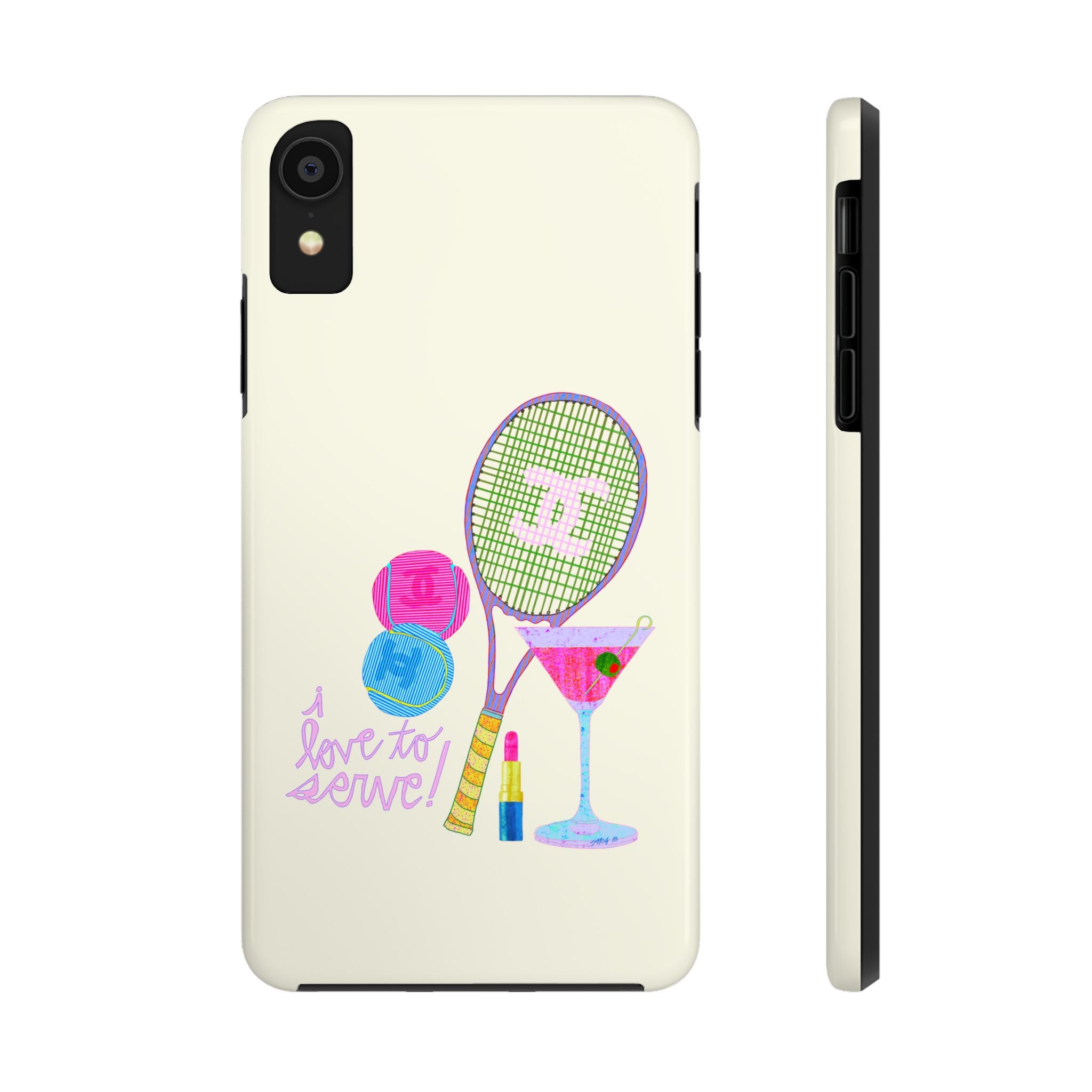 I Love to Serve Phone Case