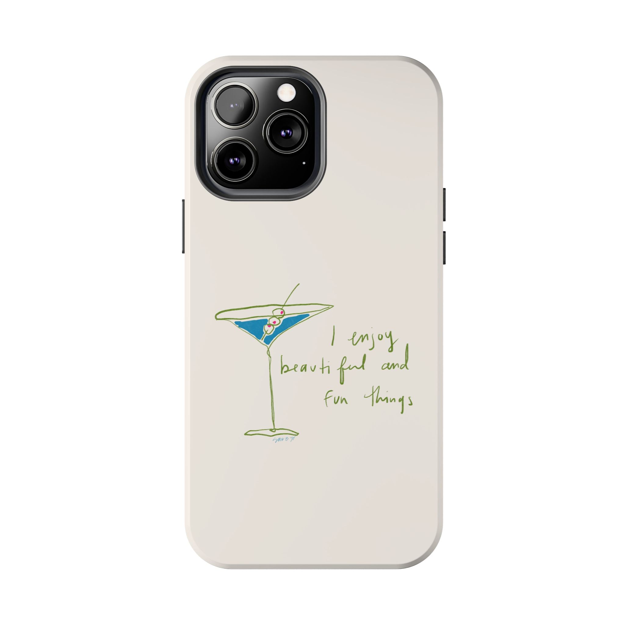 Beautiful & Fun Martini Phone Case