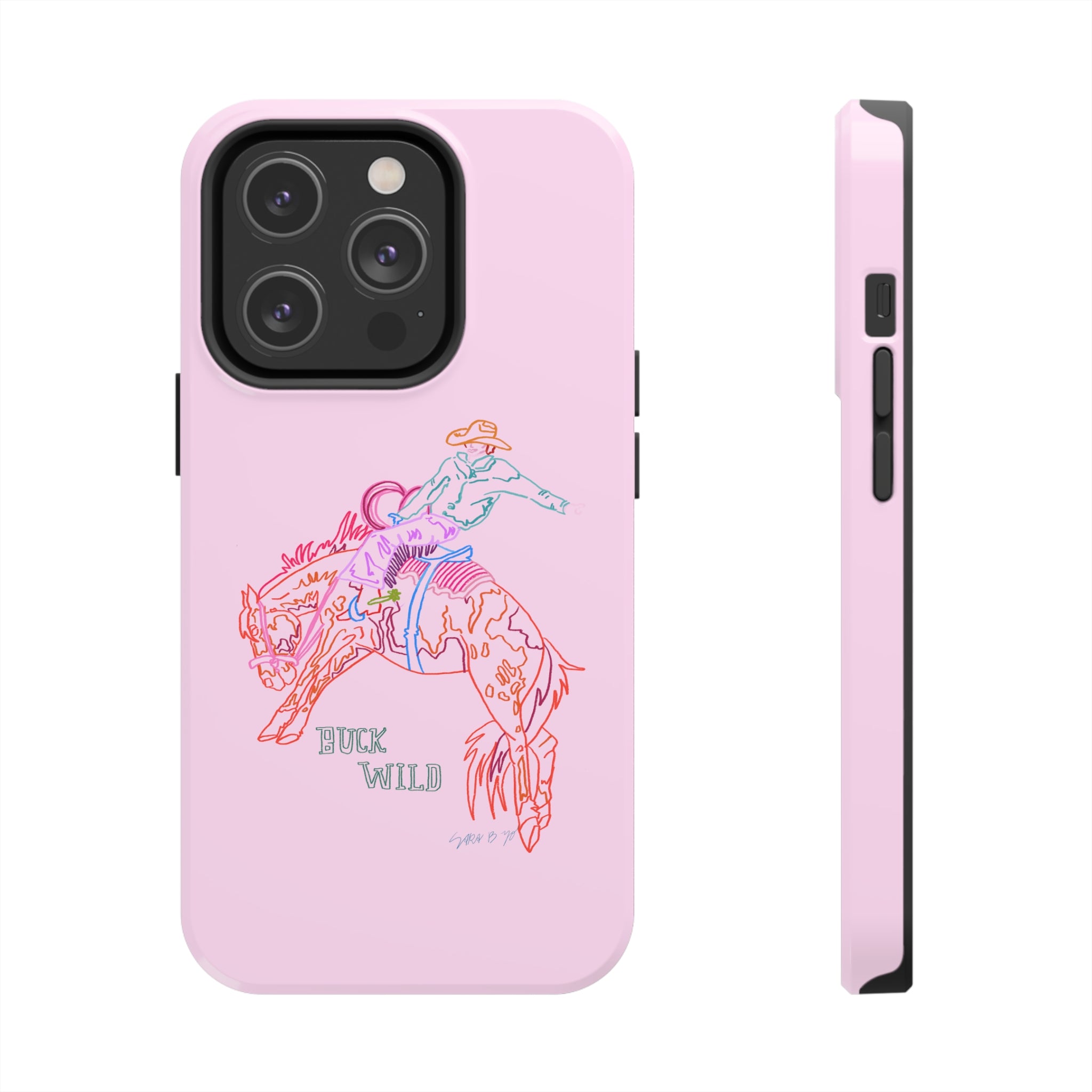 Pink Buck Wild Phone Case