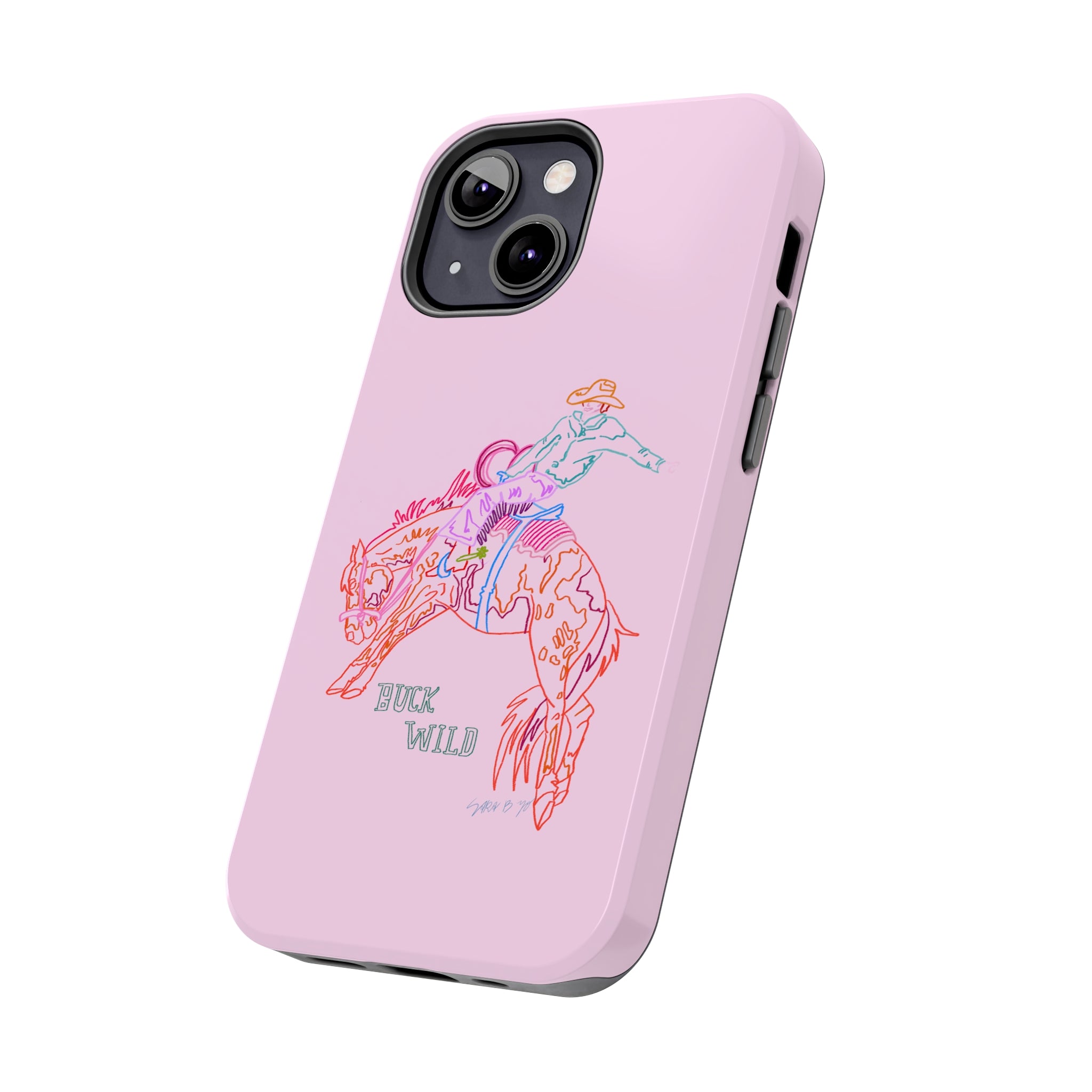 Pink Buck Wild Phone Case