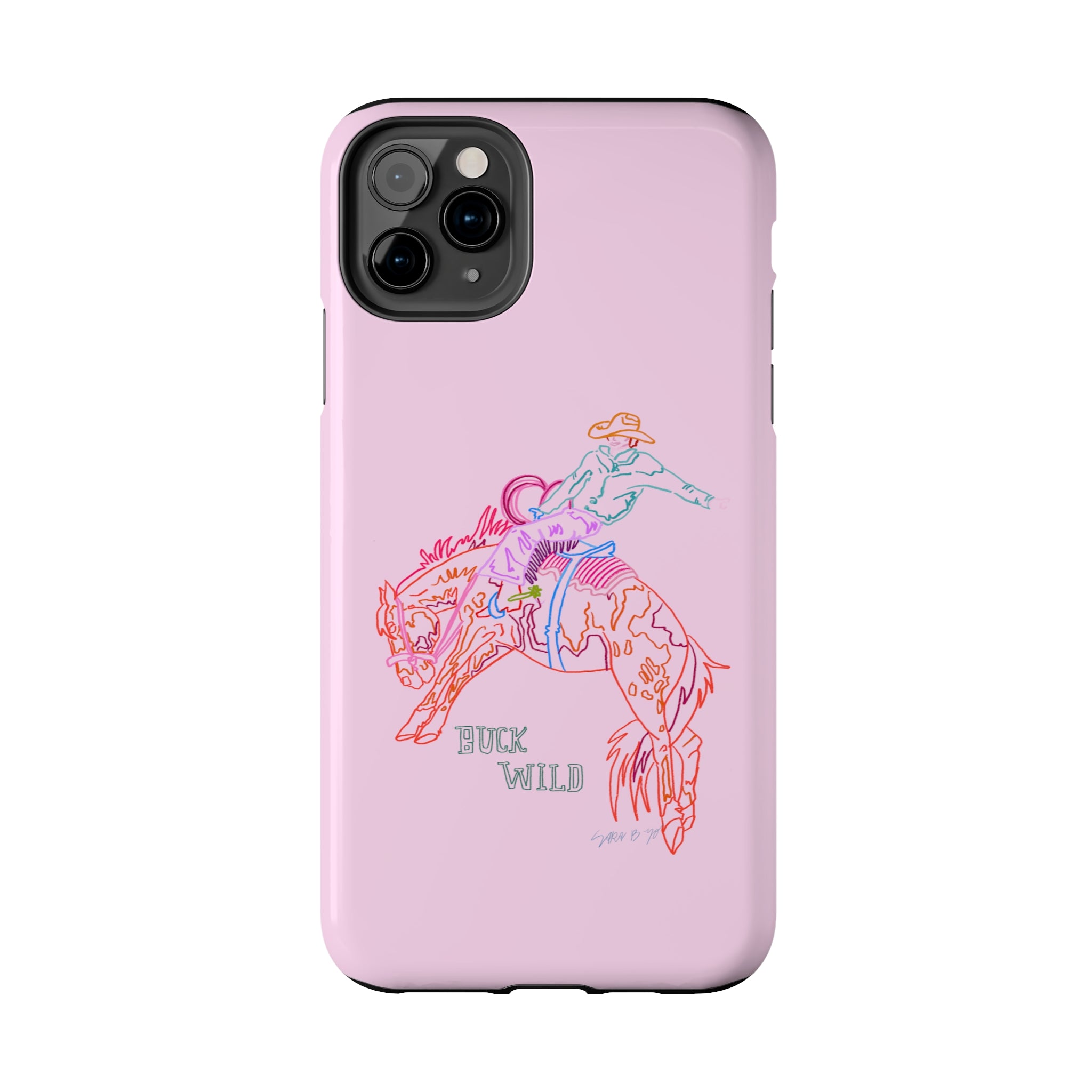 Pink Buck Wild Phone Case