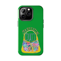 Manifesting Gucci Phone Case Green