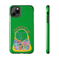 Manifesting Gucci Phone Case Green