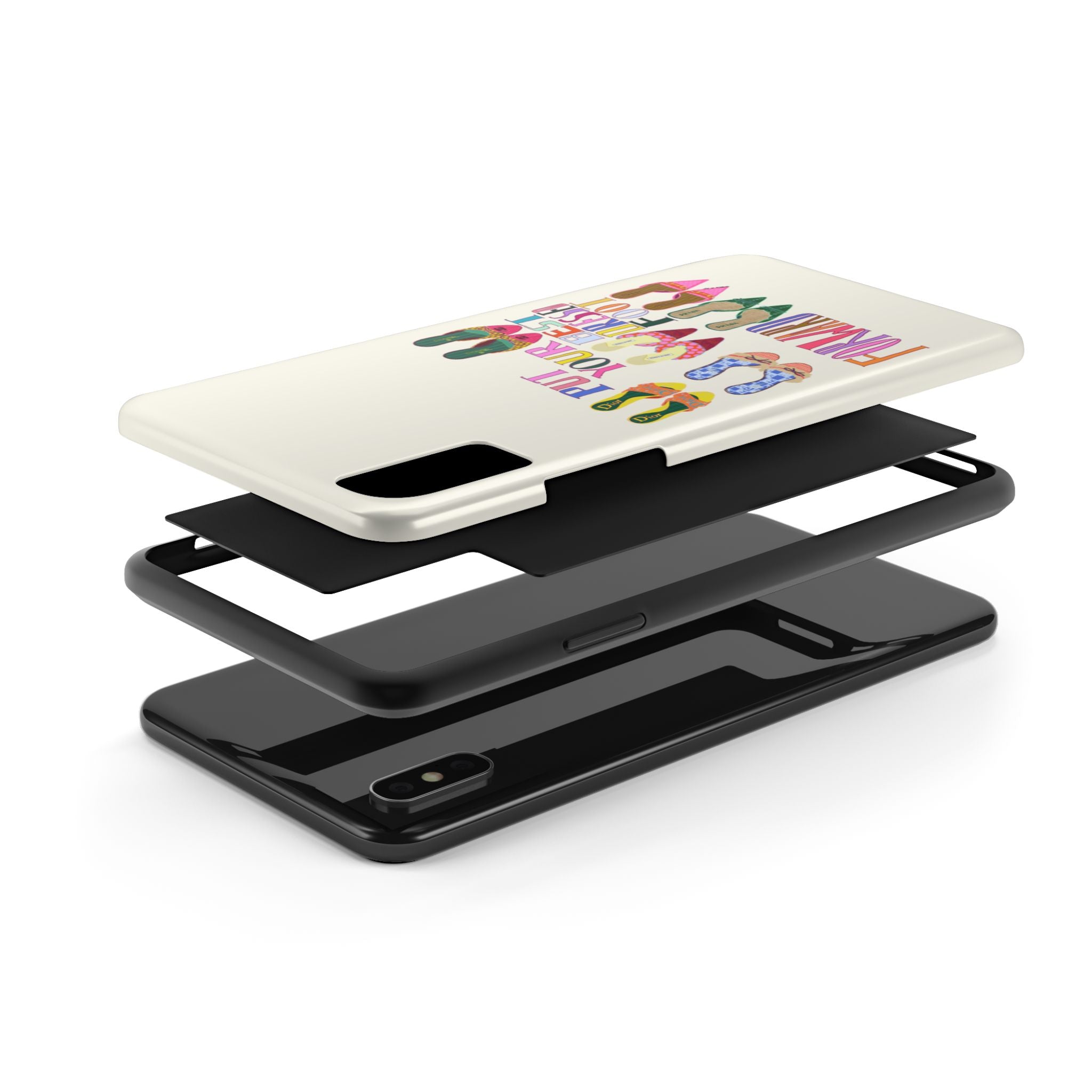 Best Dressed Foot Cream Phone Case