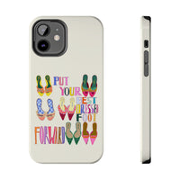 Best Dressed Foot Cream Phone Case