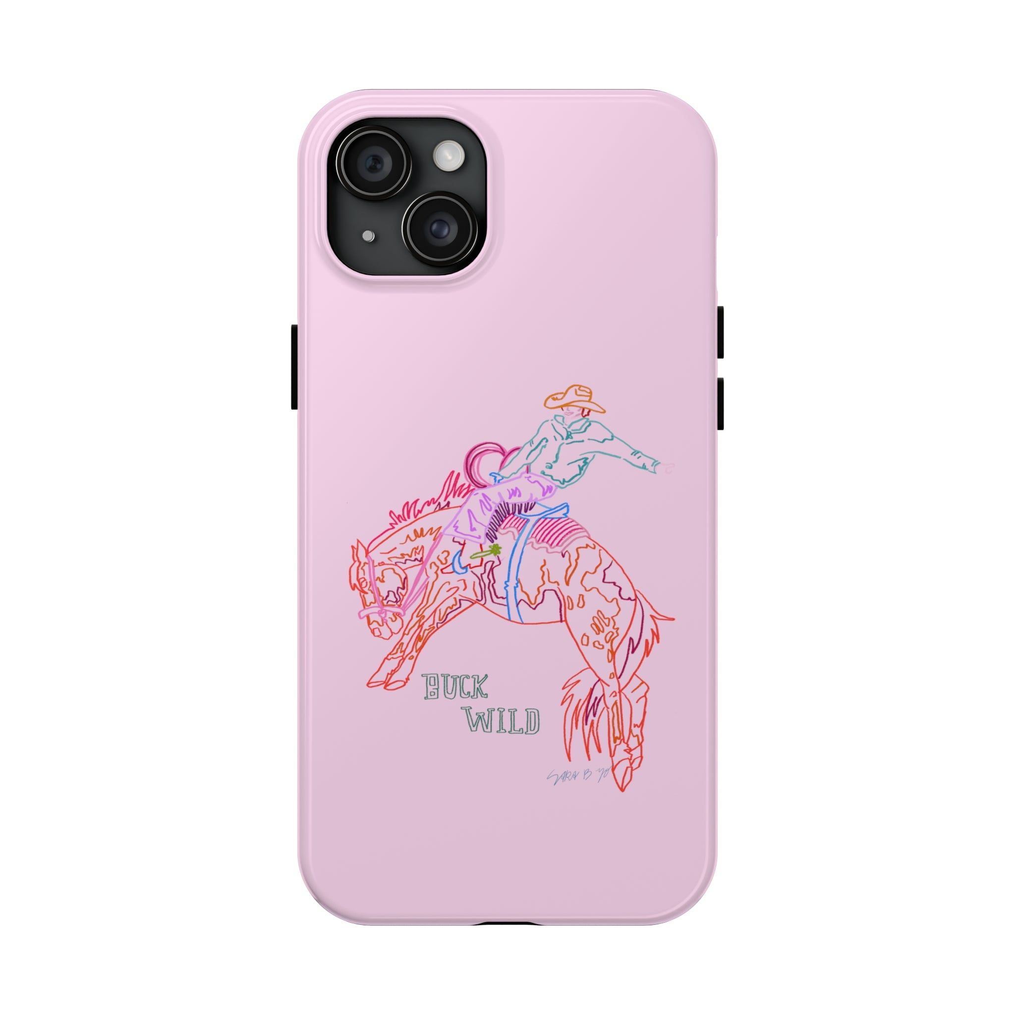 Pink Buck Wild Phone Case