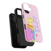 This Lab Won't Hunt Pink Phone Case