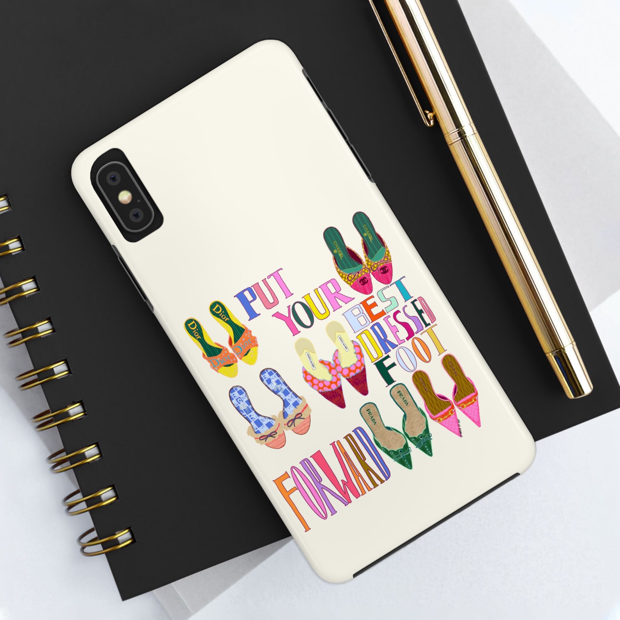 Best Dressed Foot Cream Phone Case