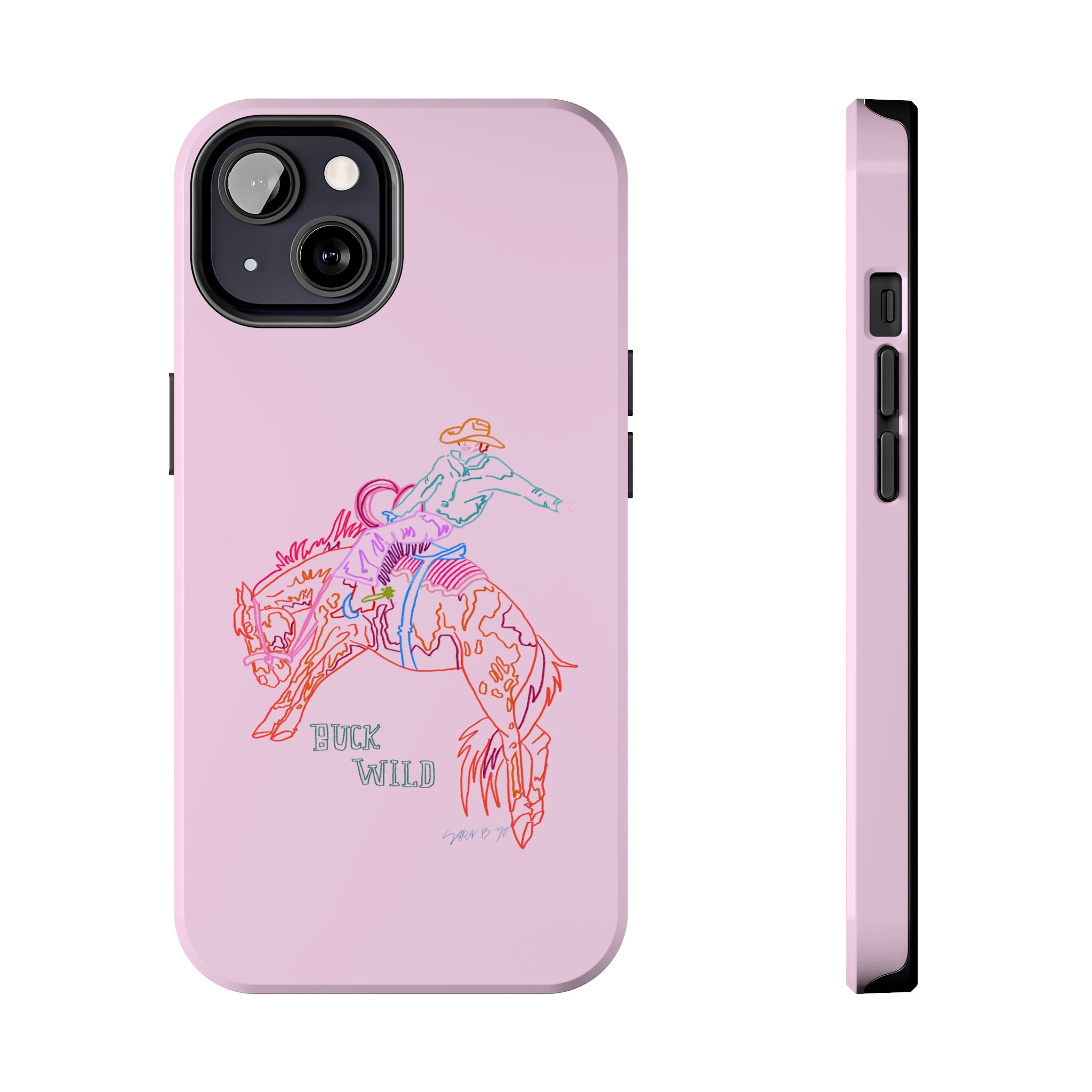 Pink Buck Wild Phone Case
