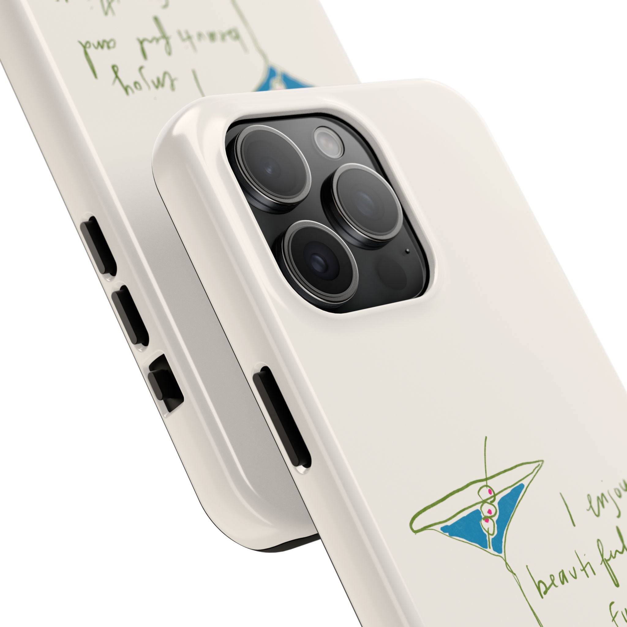 Beautiful & Fun Martini Phone Case