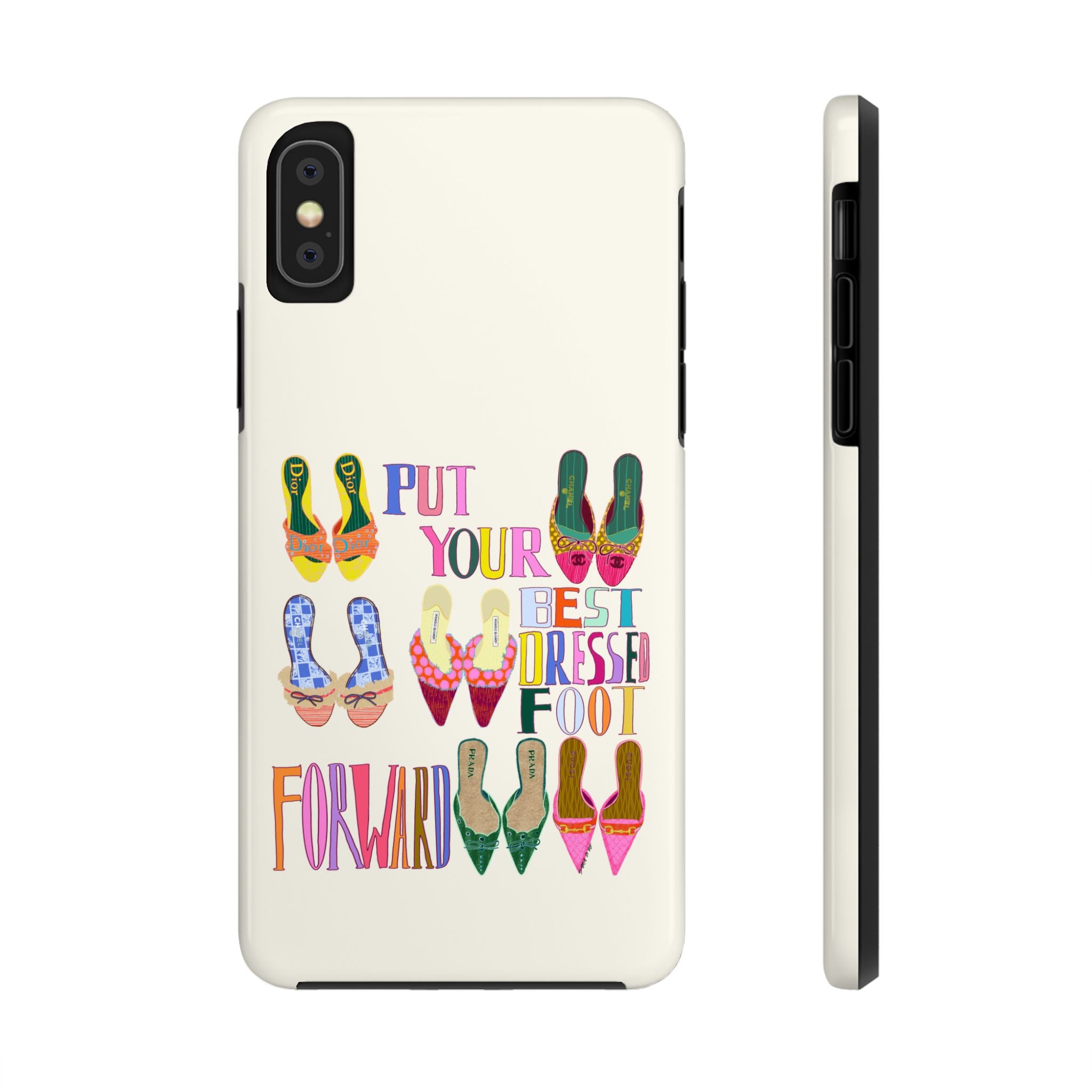 Best Dressed Foot Cream Phone Case