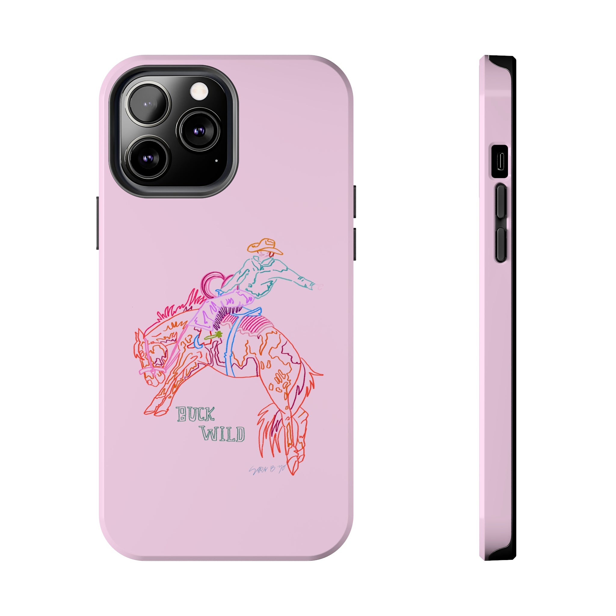 Pink Buck Wild Phone Case