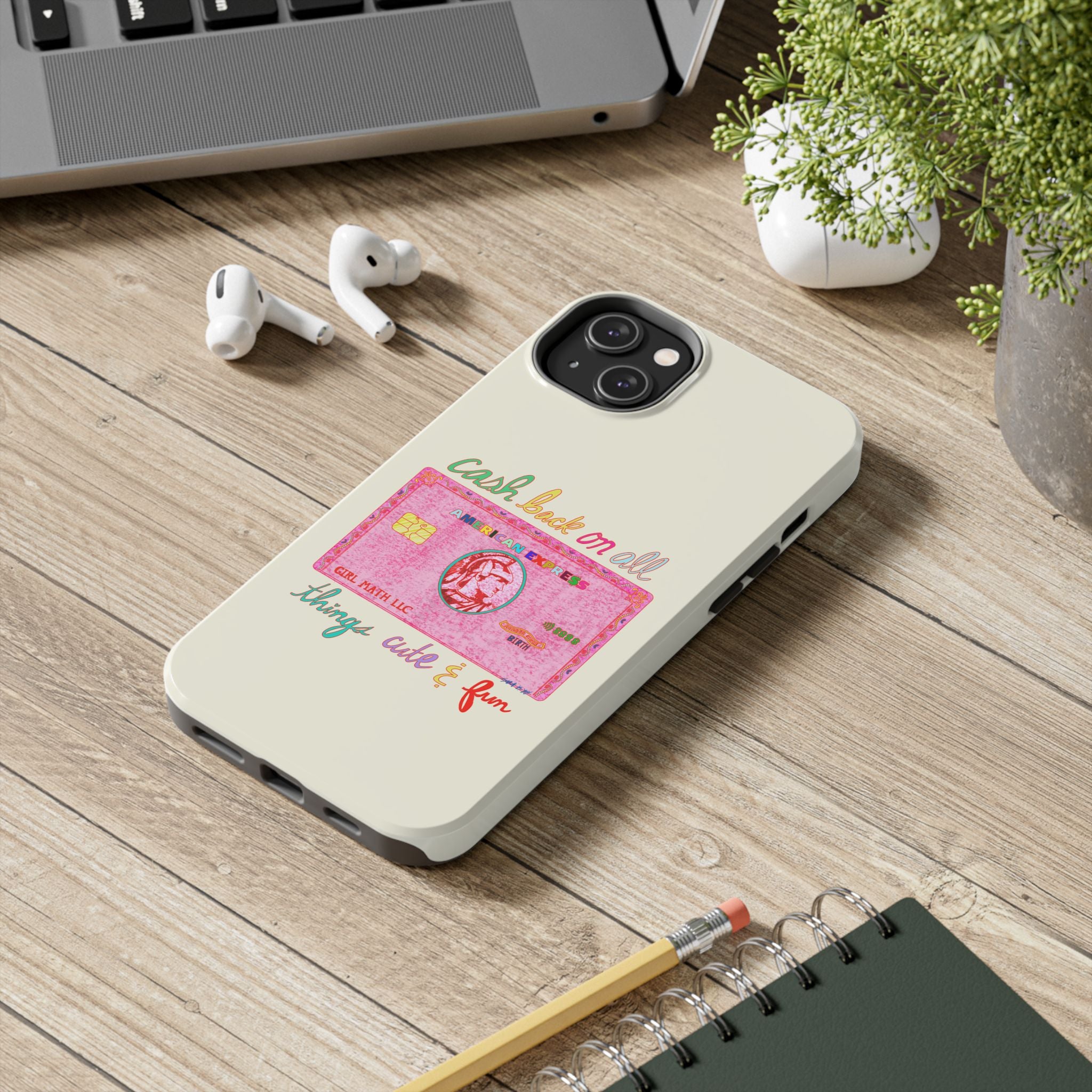 The PINK Card Phone Case