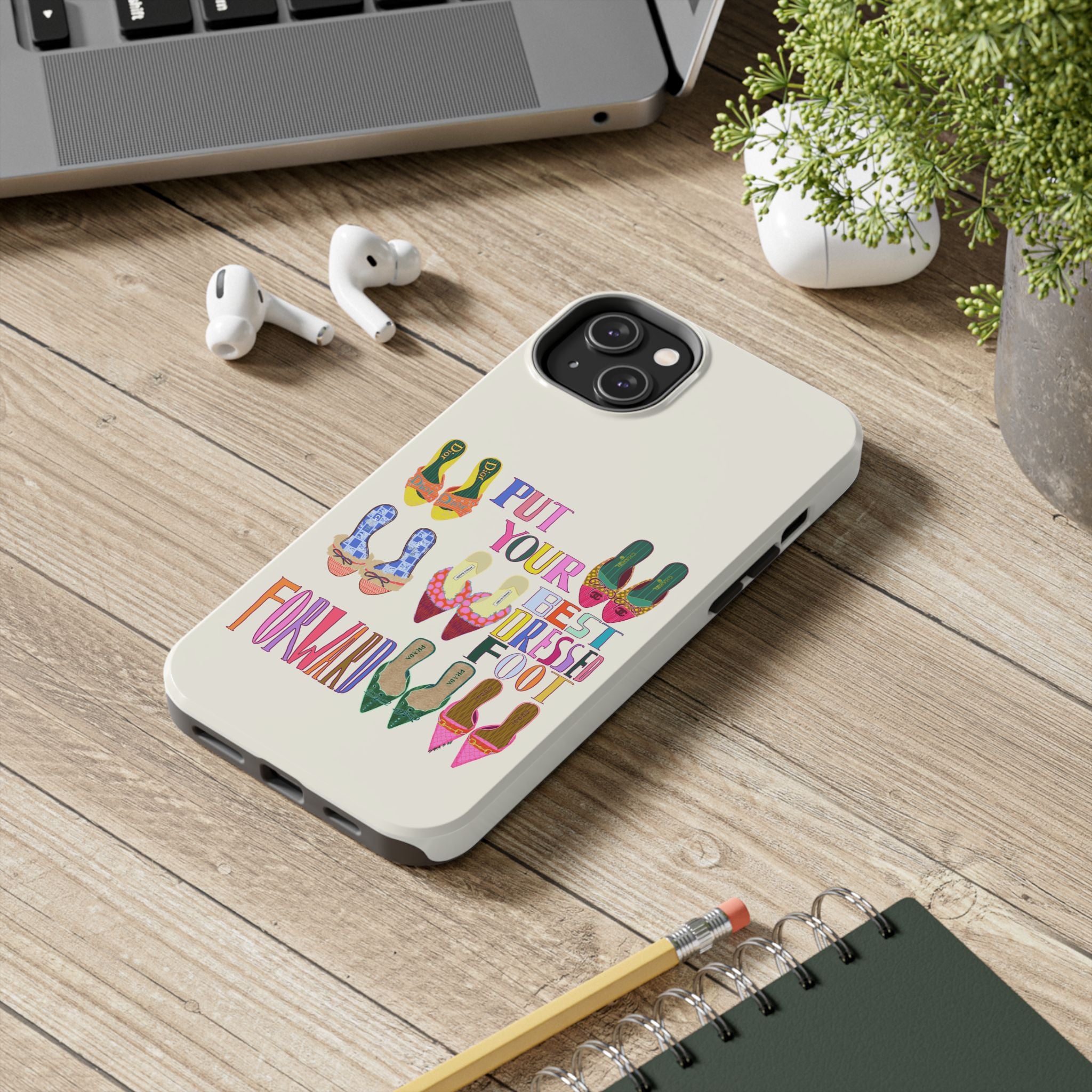 Best Dressed Foot Cream Phone Case