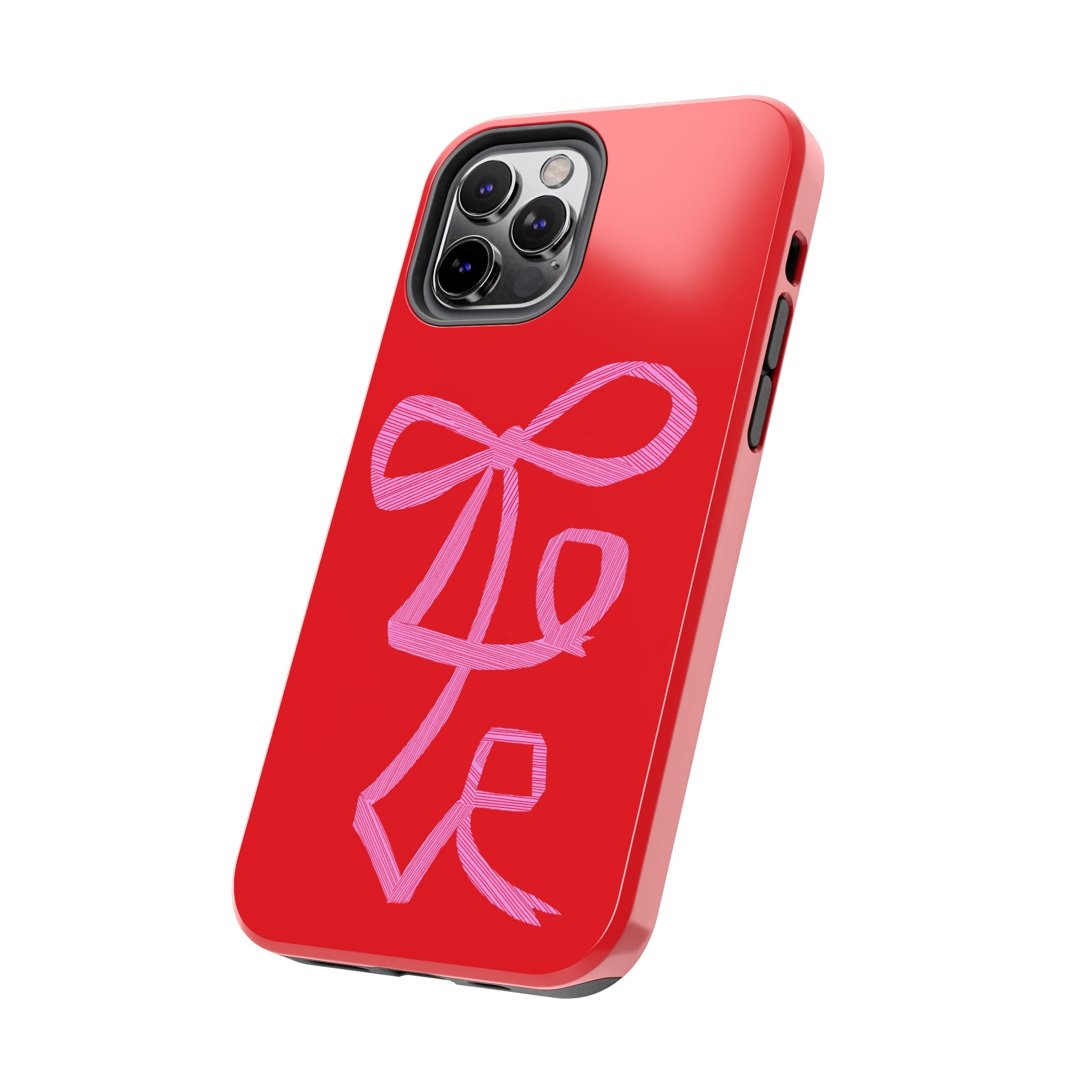 Red Lovely Ribbon Phone Case