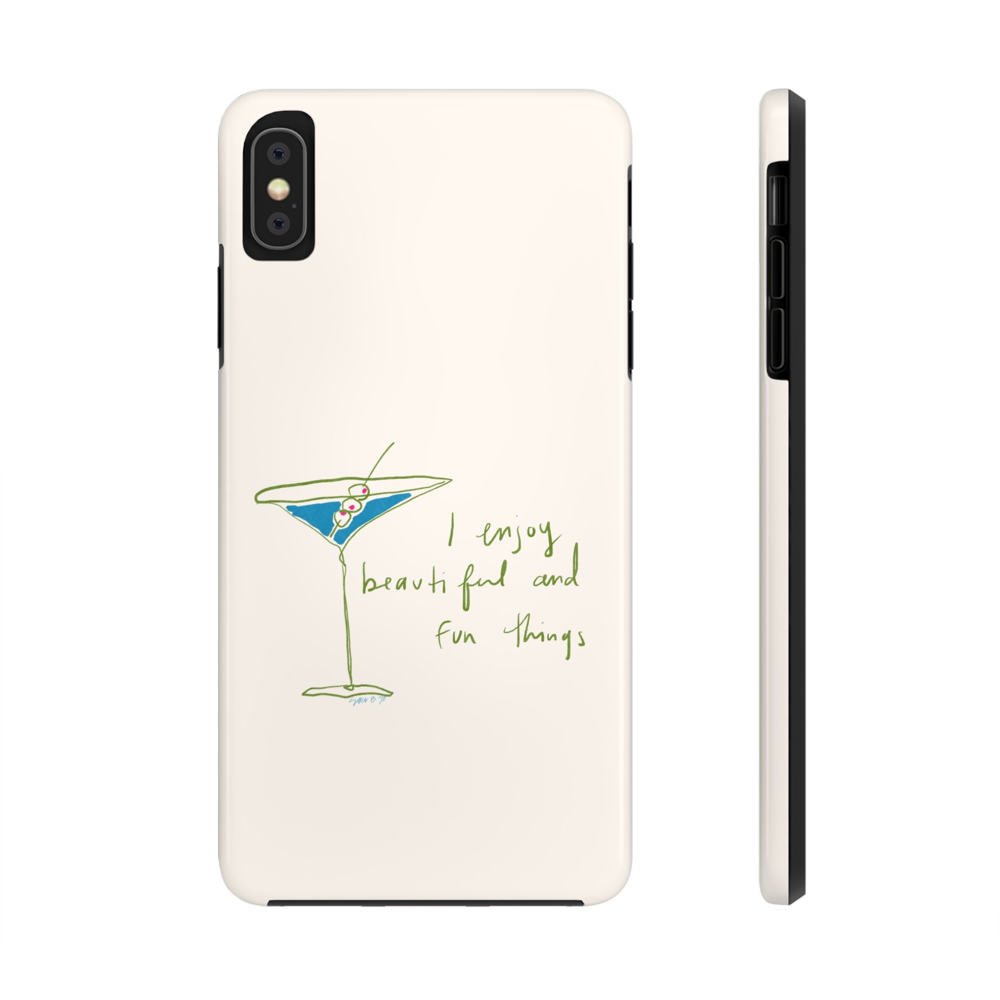 Beautiful & Fun Martini Phone Case