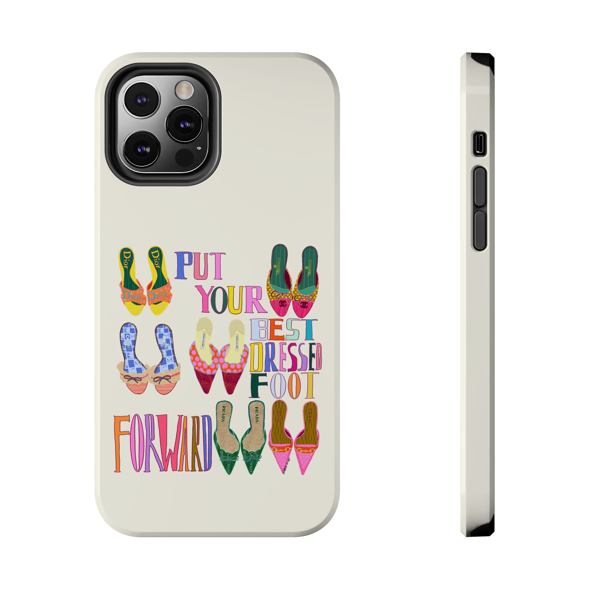 Best Dressed Foot Cream Phone Case