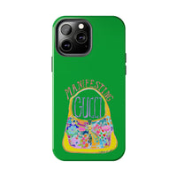 Manifesting Gucci Phone Case Green
