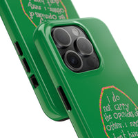 Cute Little Bag Green Phone Case
