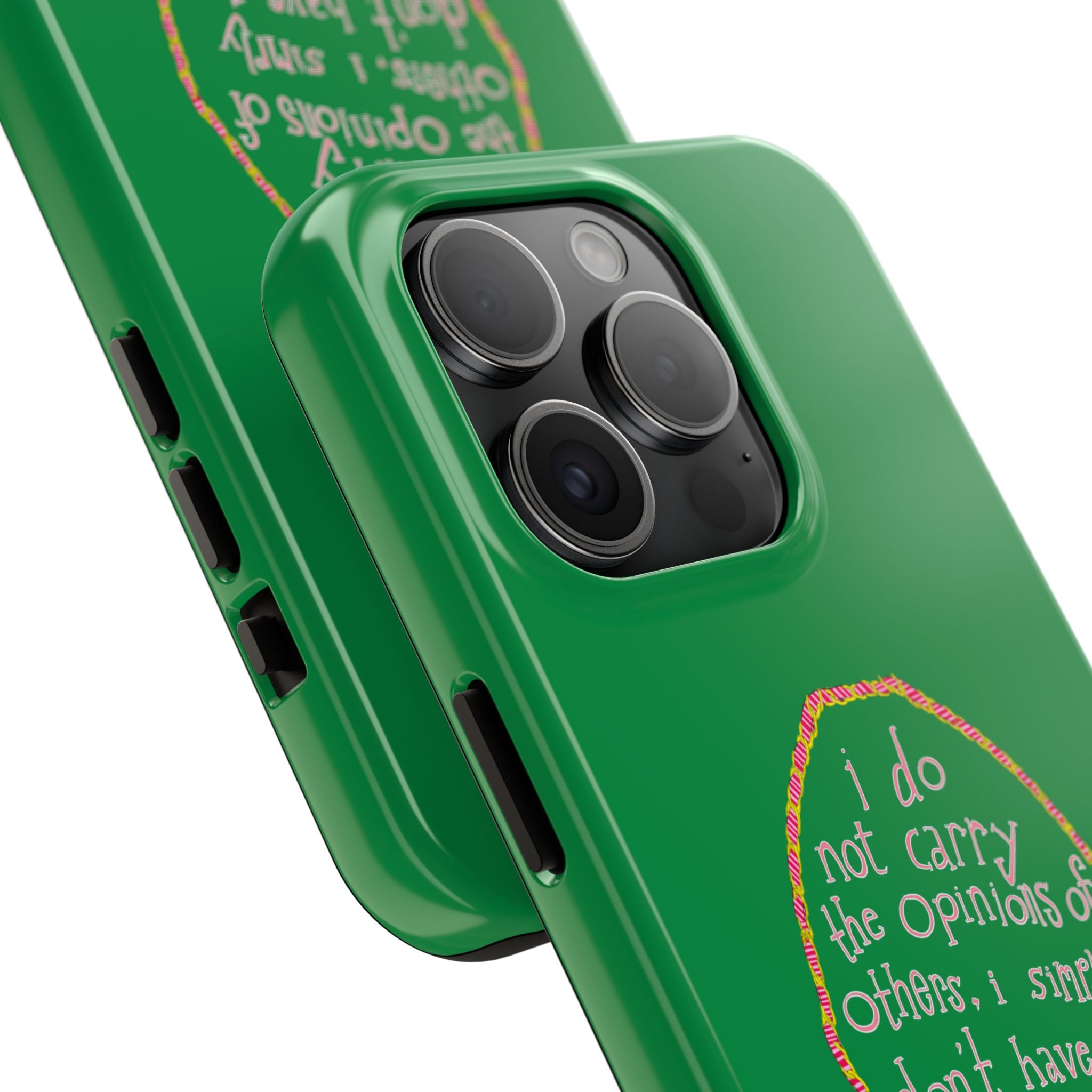 Cute Little Bag Green Phone Case