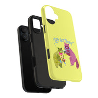 Lets Get Trashed Yellow Phone Case