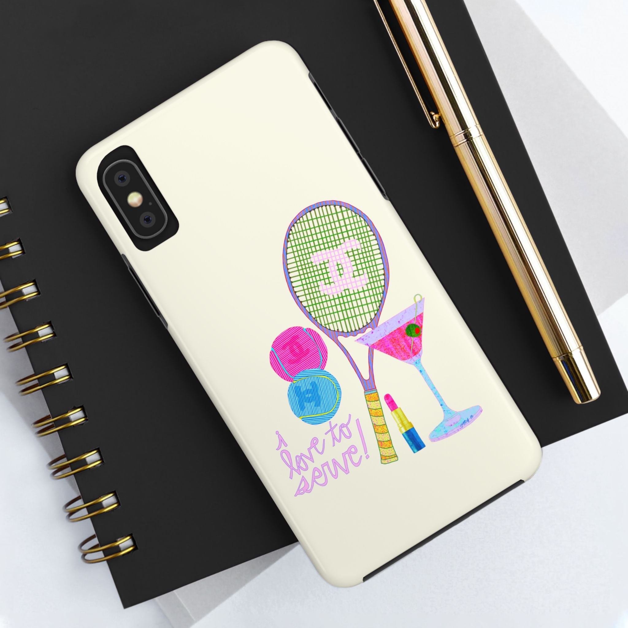 I Love to Serve Phone Case
