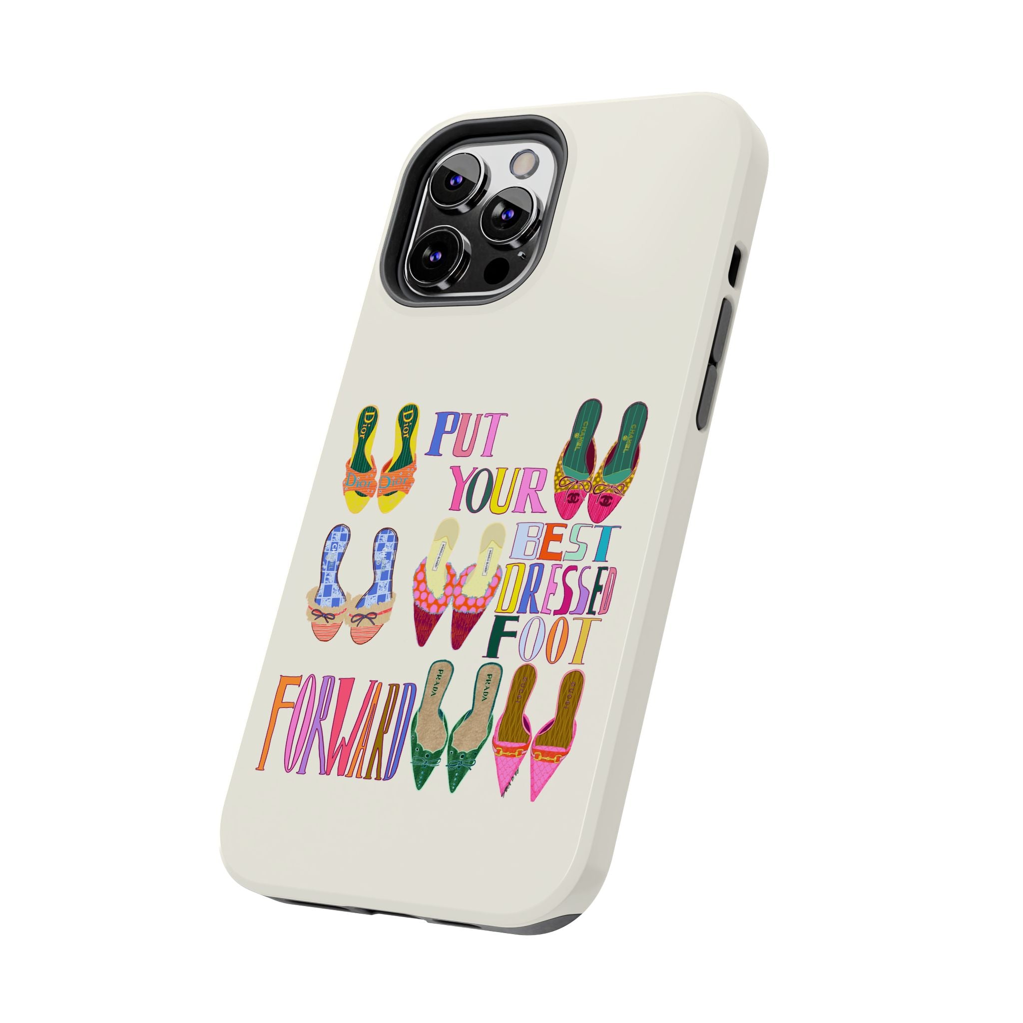 Best Dressed Foot Cream Phone Case