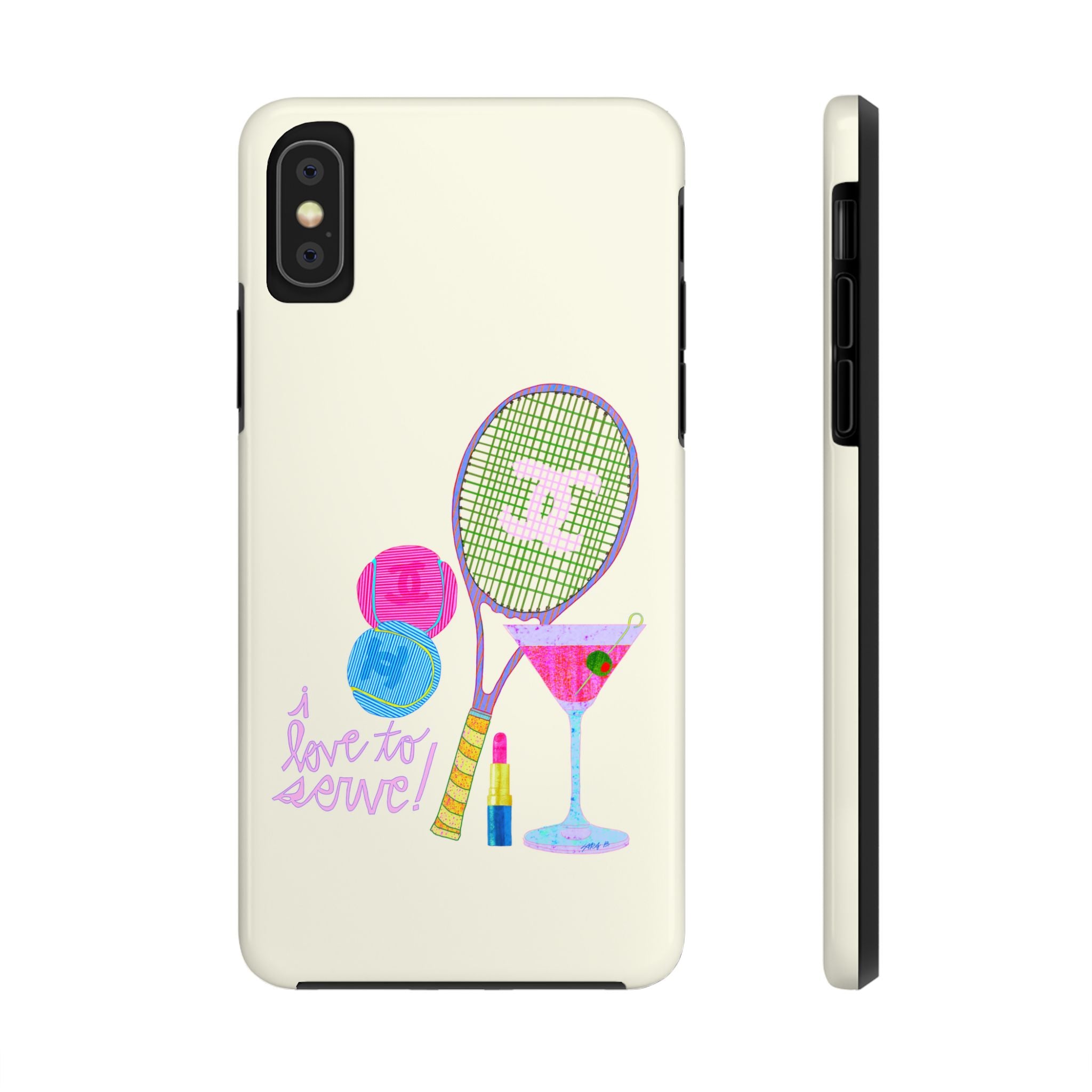 I Love to Serve Phone Case