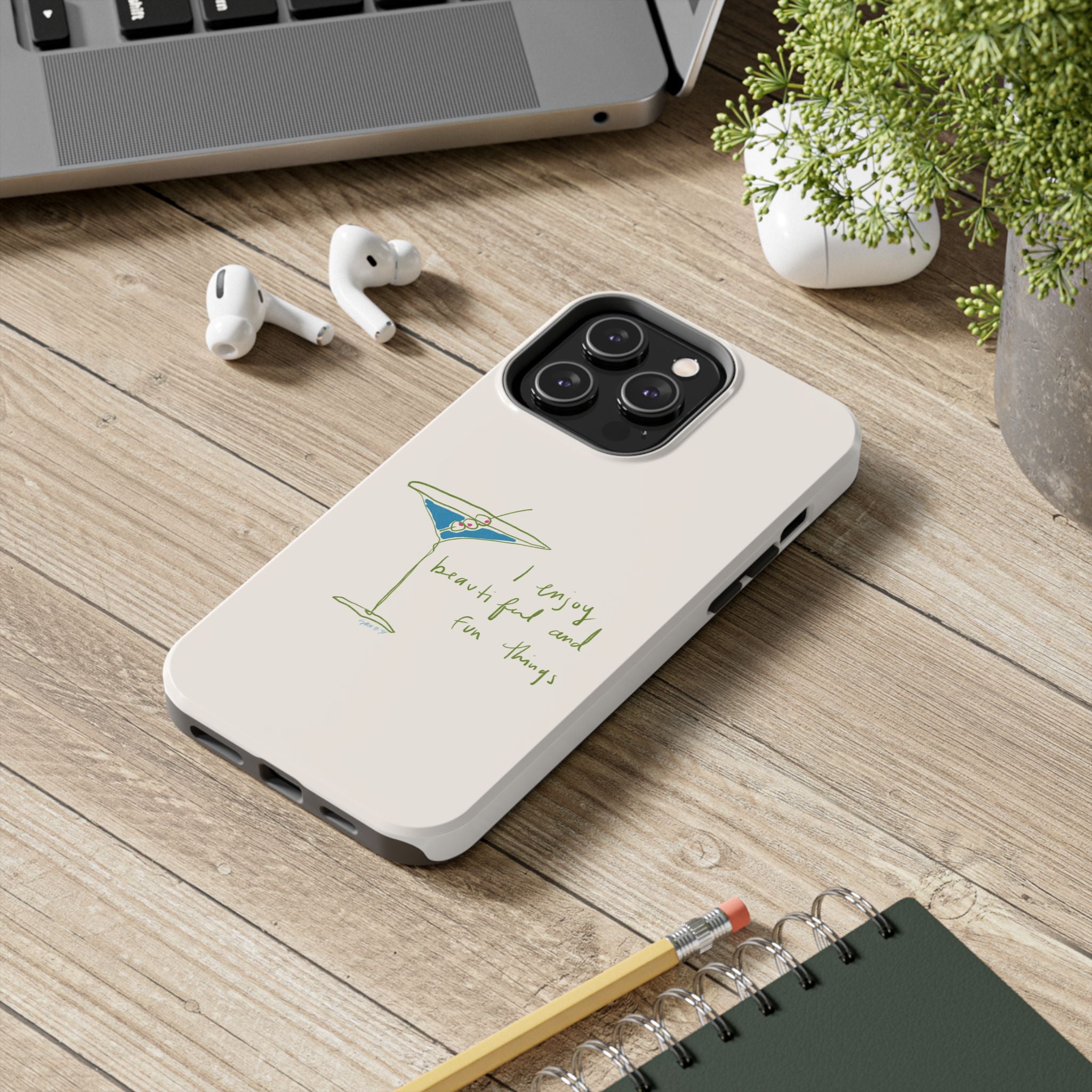 Beautiful & Fun Martini Phone Case