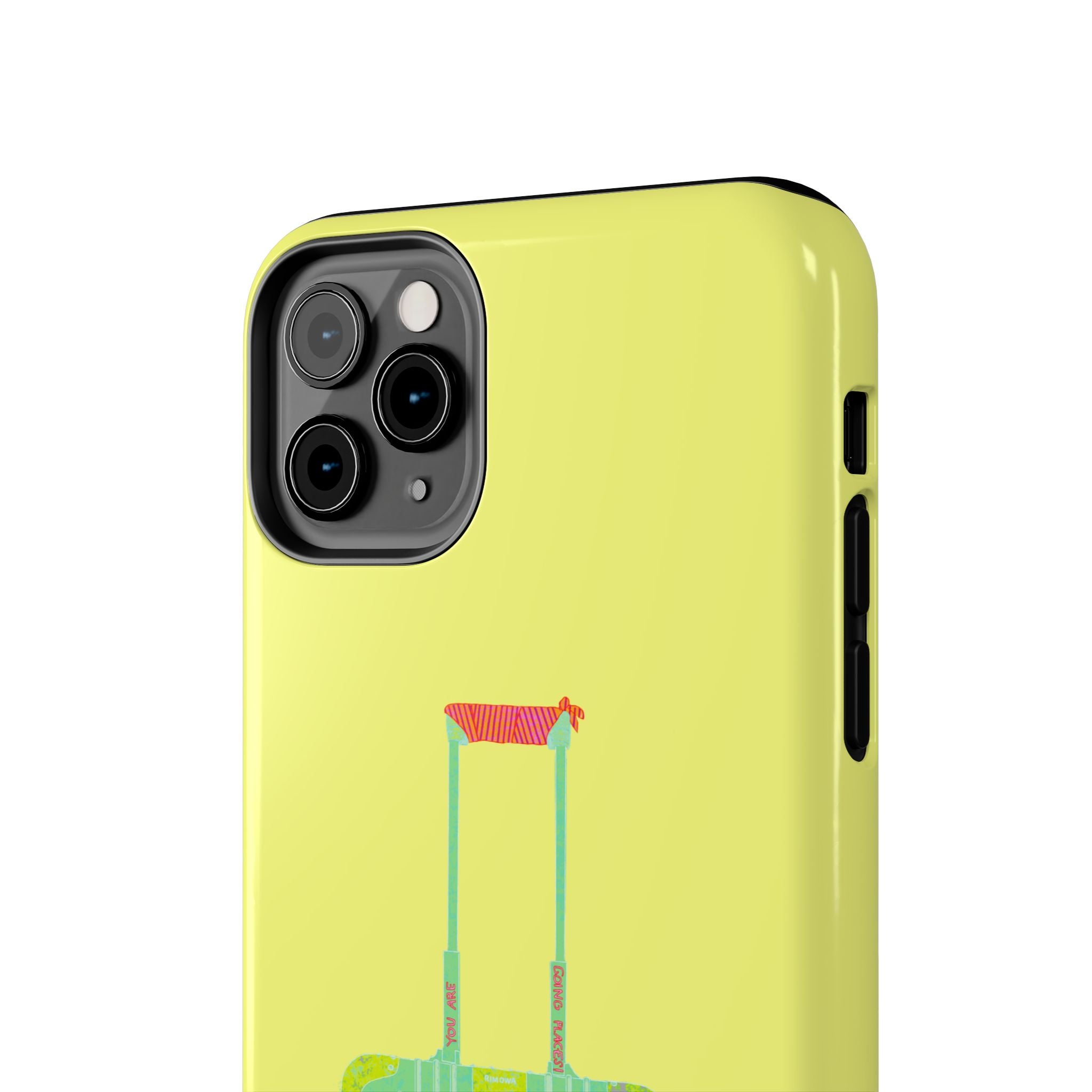 You're Going Places Yelllow Phone Case