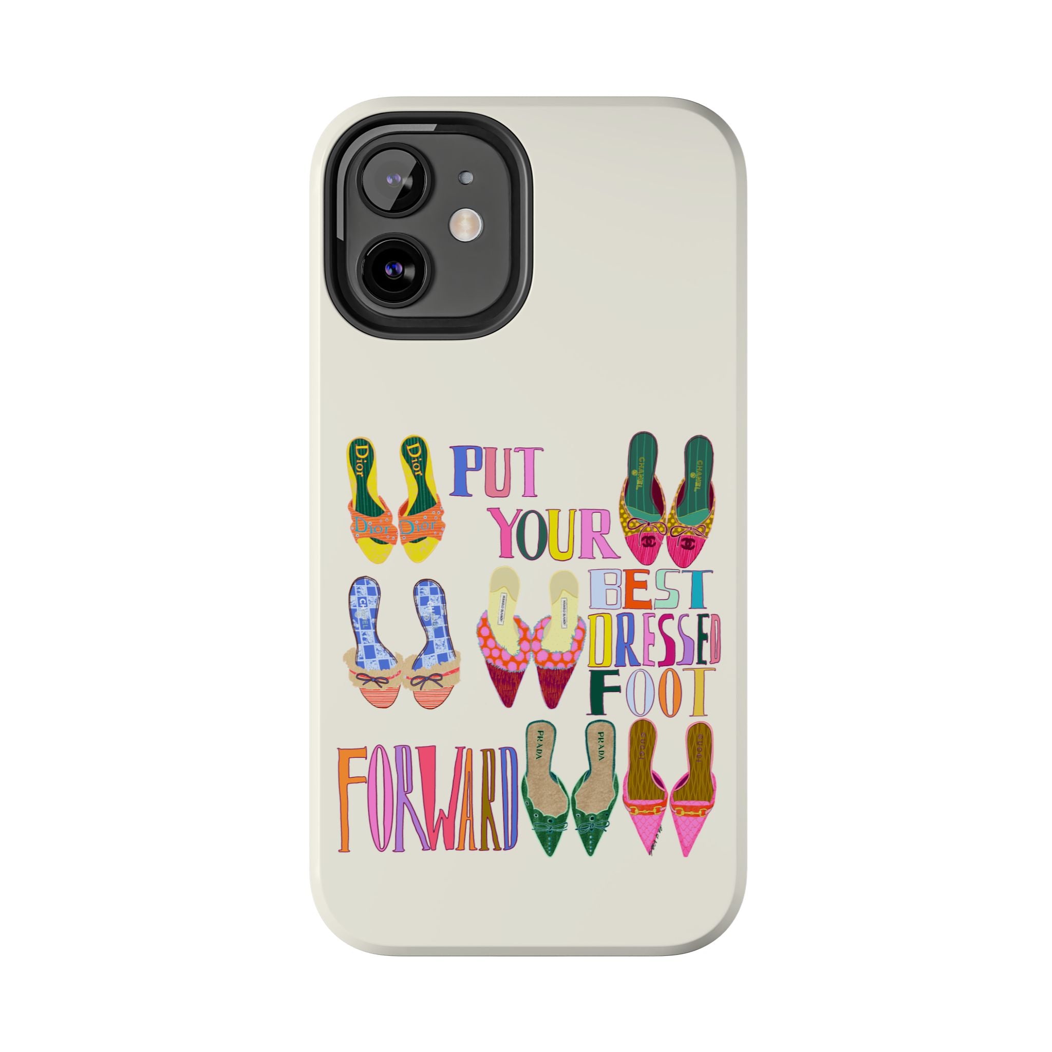 Best Dressed Foot Cream Phone Case