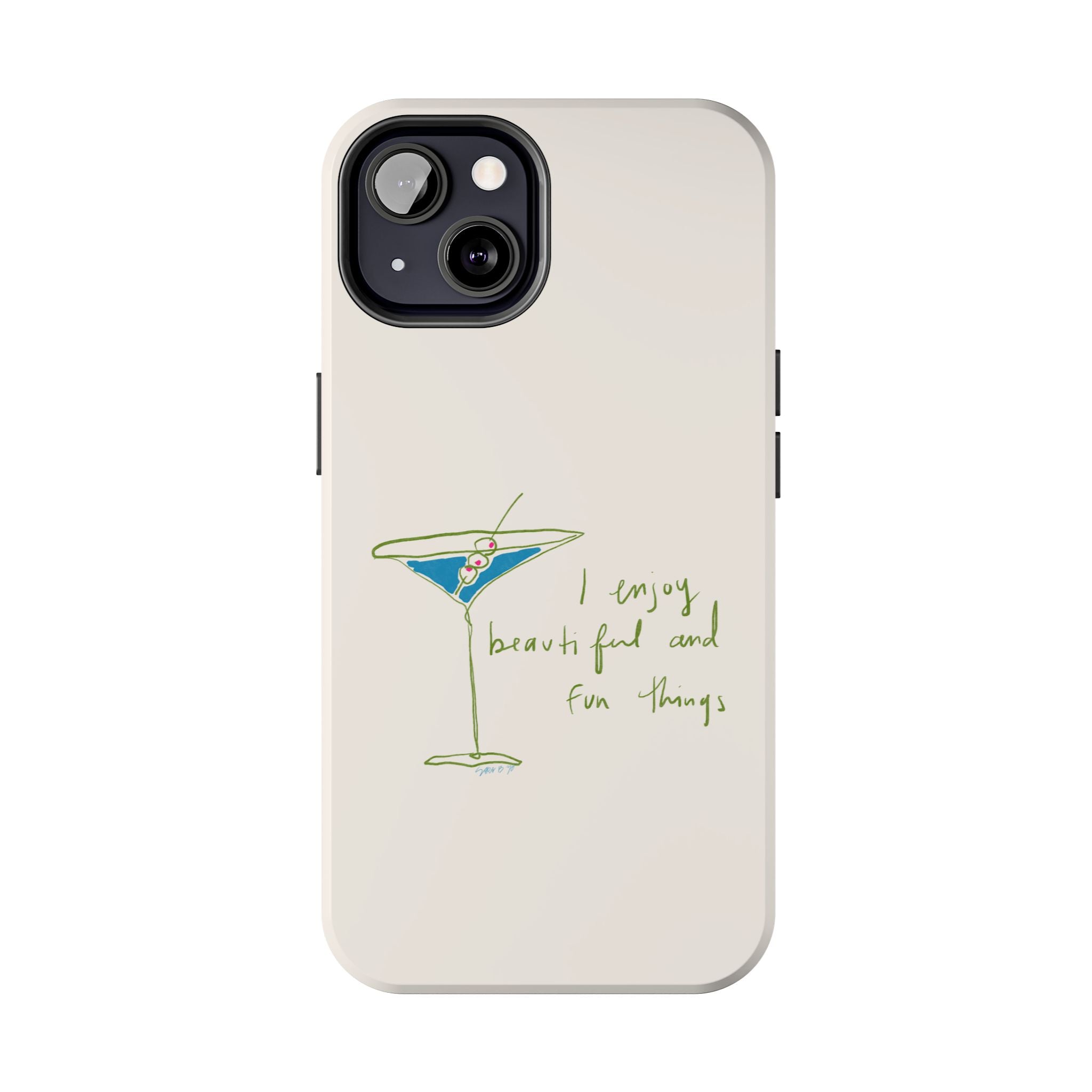 Beautiful & Fun Martini Phone Case
