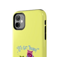 Lets Get Trashed Yellow Phone Case