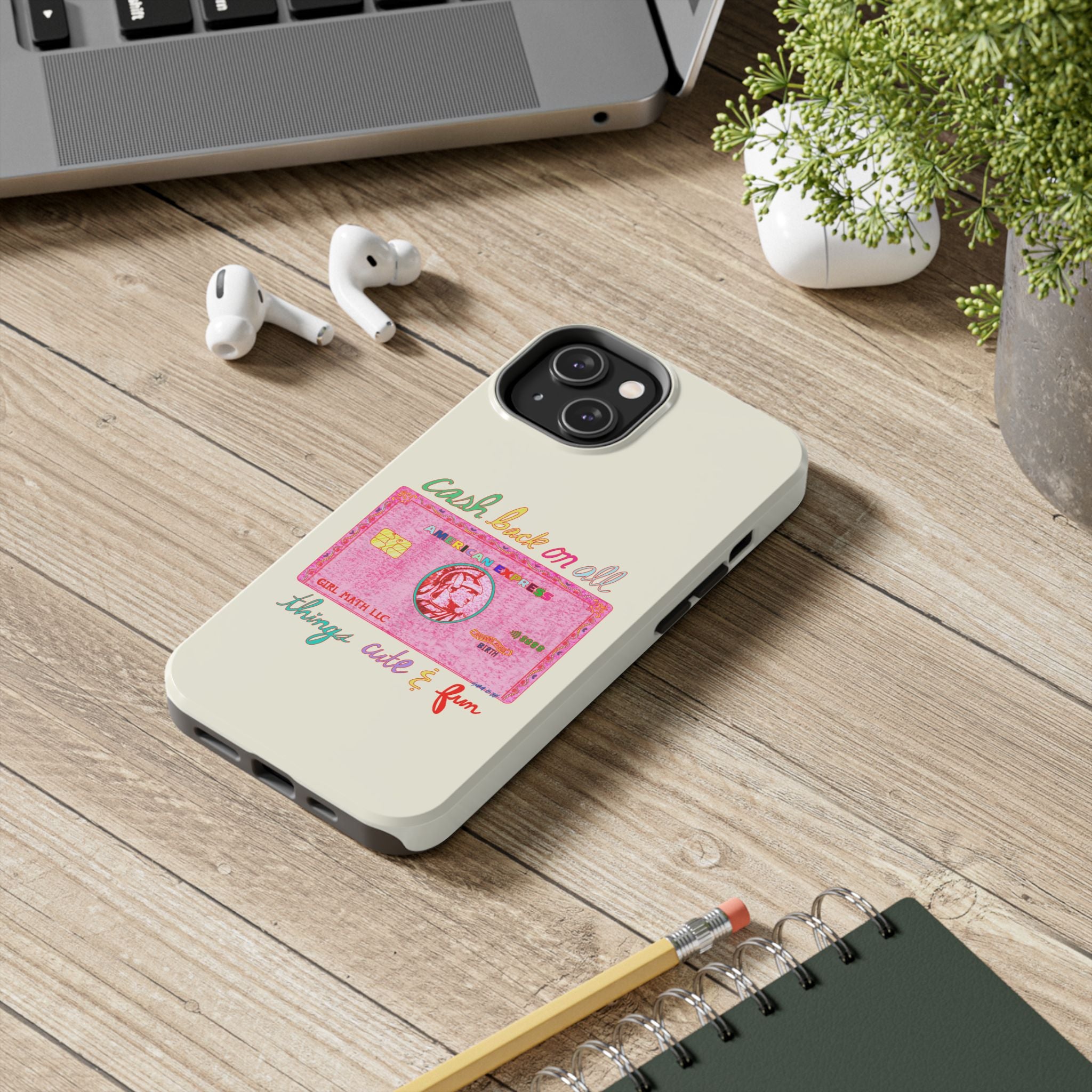 The PINK Card Phone Case