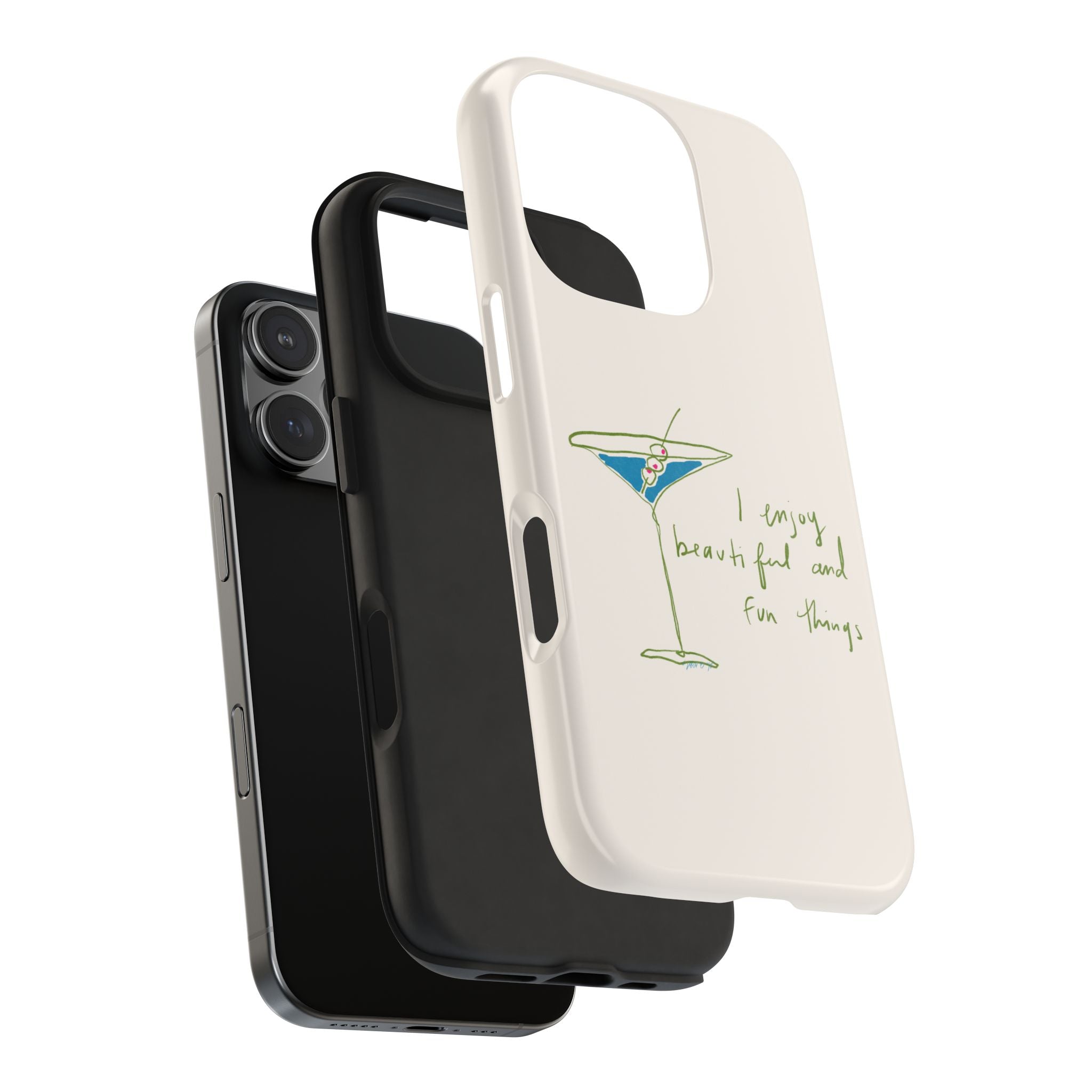 Beautiful & Fun Martini Phone Case