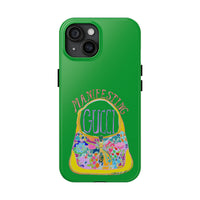 Manifesting Gucci Phone Case Green