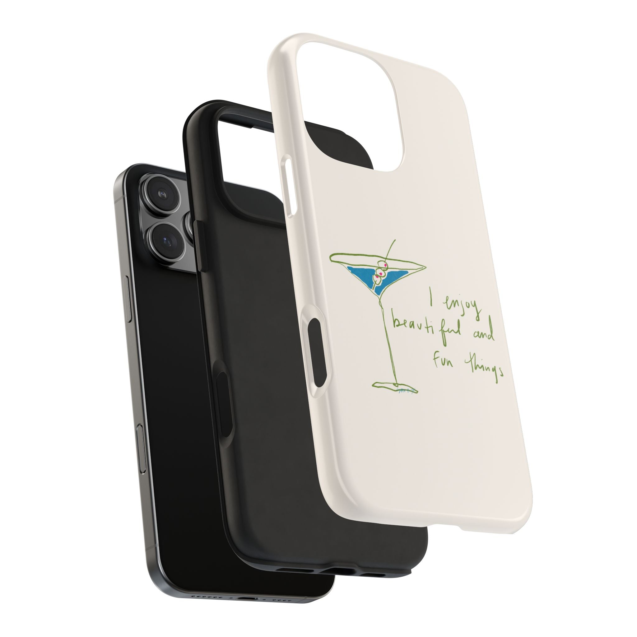 Beautiful & Fun Martini Phone Case