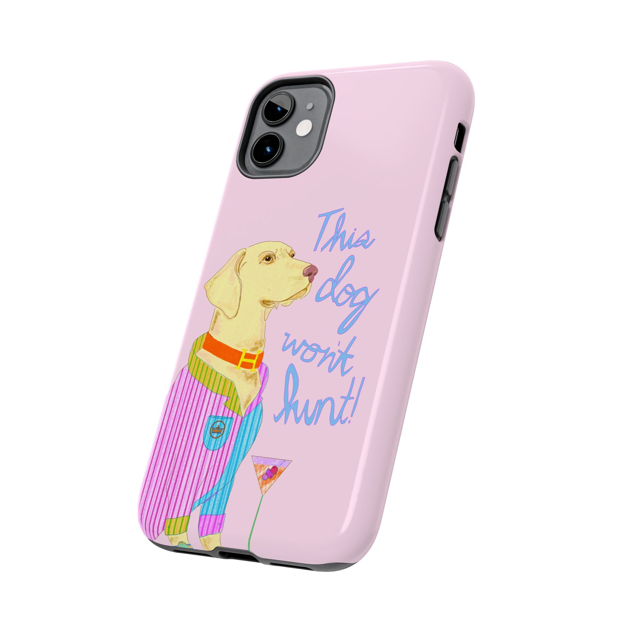 This Lab Won't Hunt Pink Phone Case