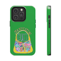 Manifesting Gucci Phone Case Green
