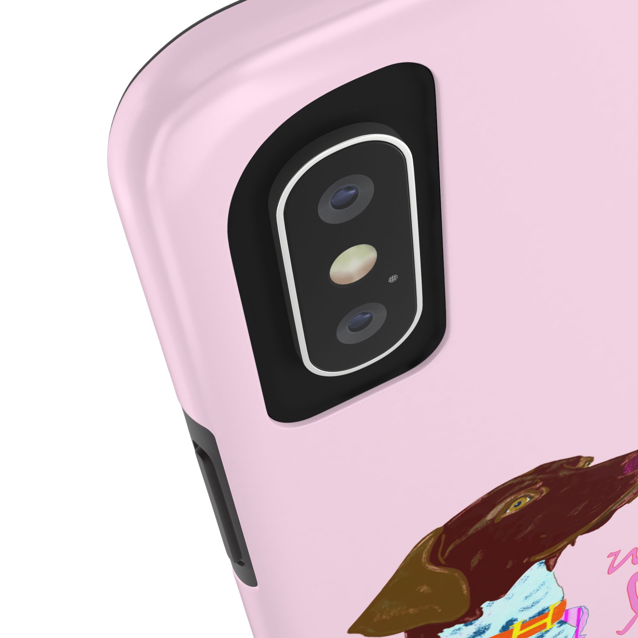 This Dog Won't Hunt Pink Phone Case