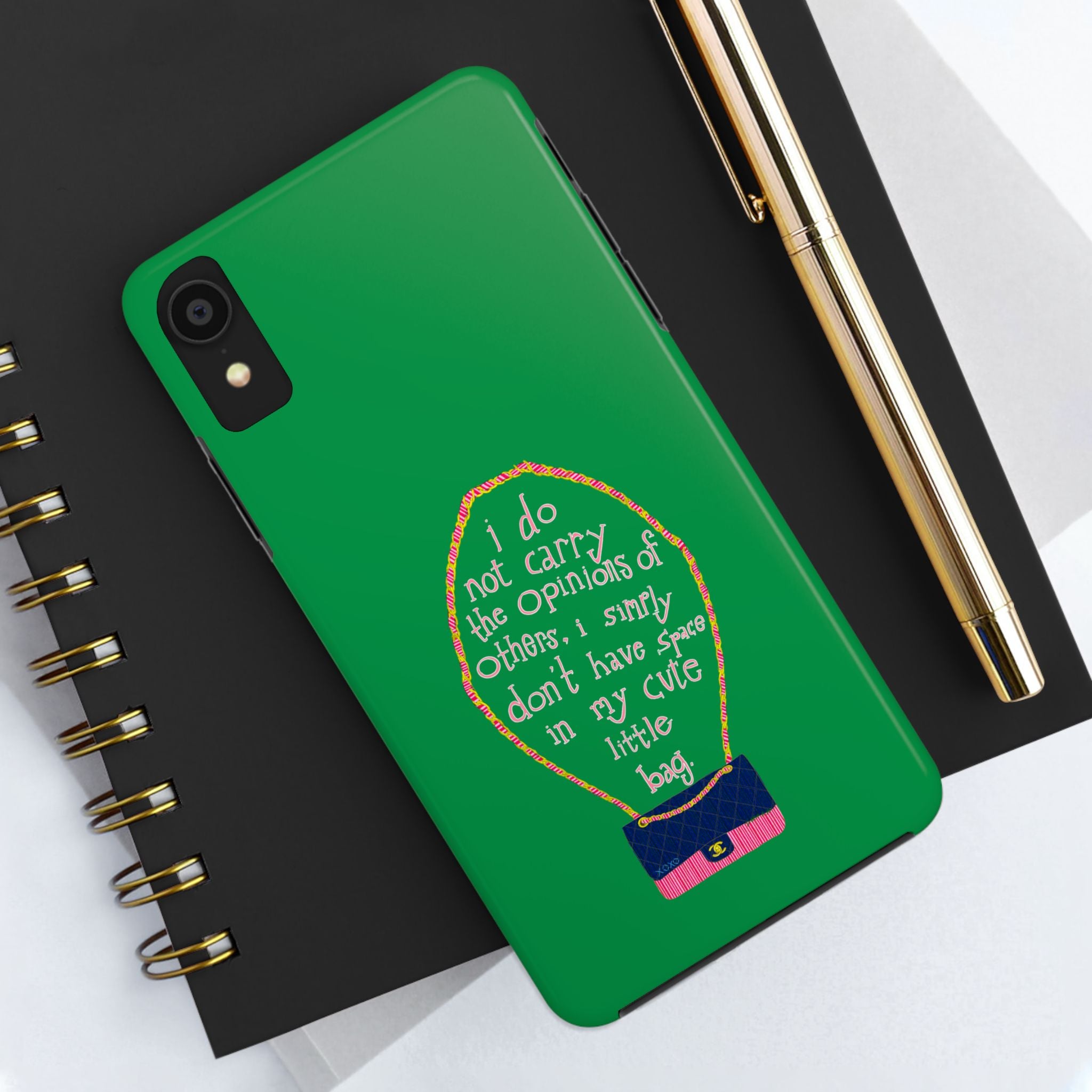 Cute Little Bag Green Phone Case