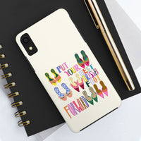 Best Dressed Foot Cream Phone Case
